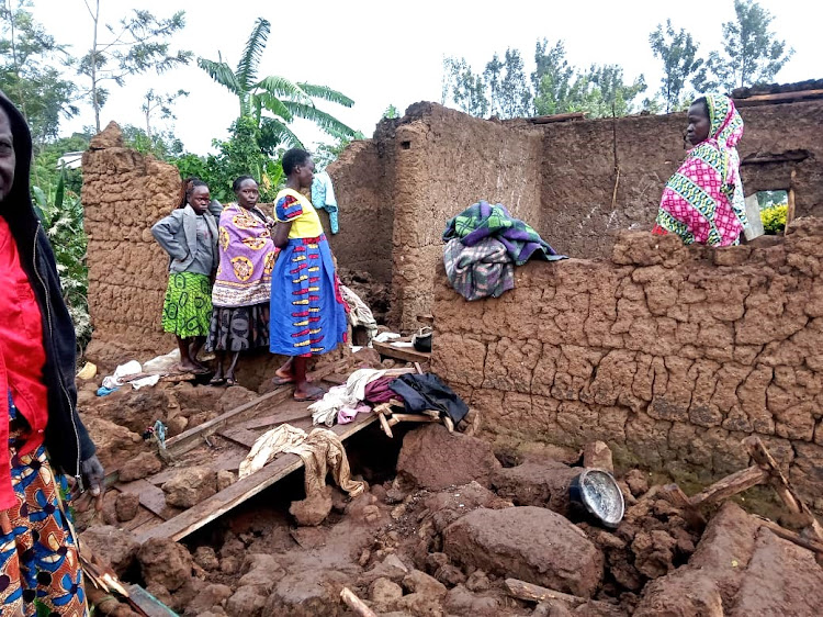 Over 400 people affected, 60 houses damaged Following Heavy Rains 