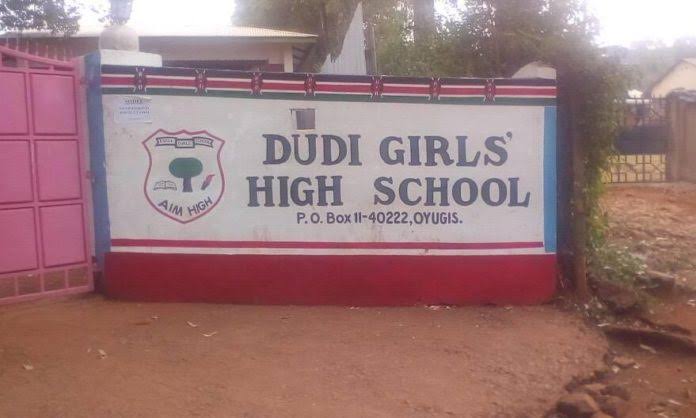 Dudi Girls High School KCSE 2023 Full Results Analysis