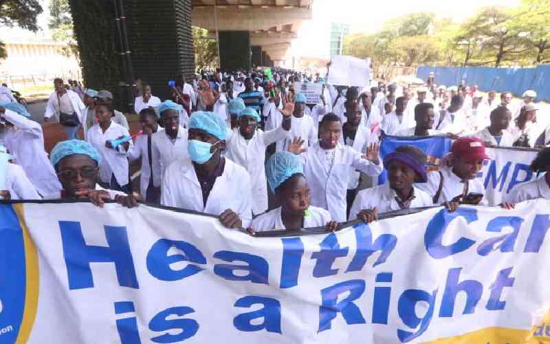 Striking Doctors Face Sacking As Counties Halt Salary Payments